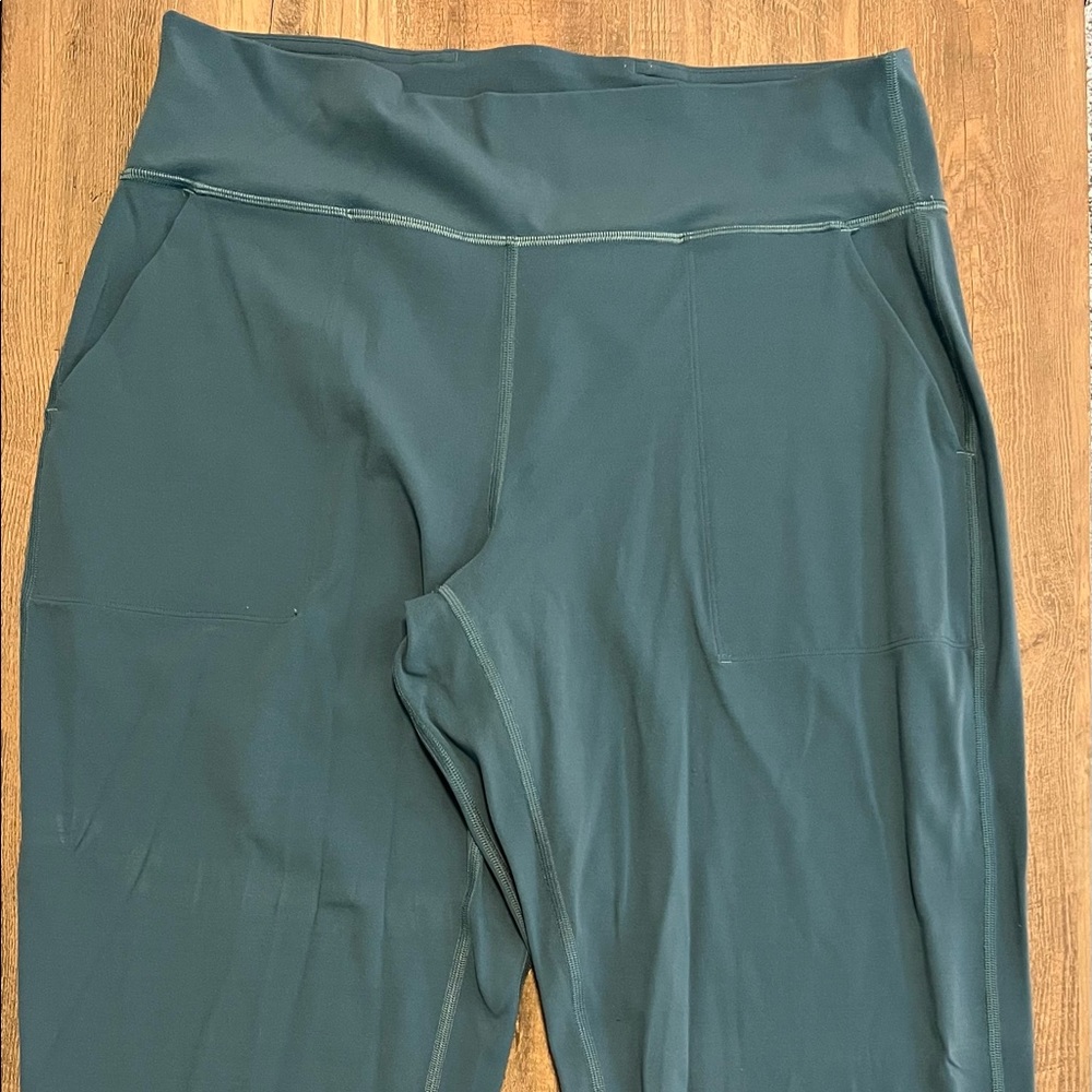 LuLulemon lightly worn Align Jogger. Size 12. Color Desert Teal.